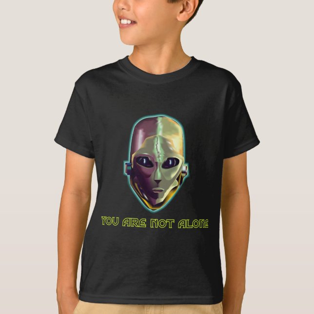 Você não está sozinho T-Shirt (Frente)