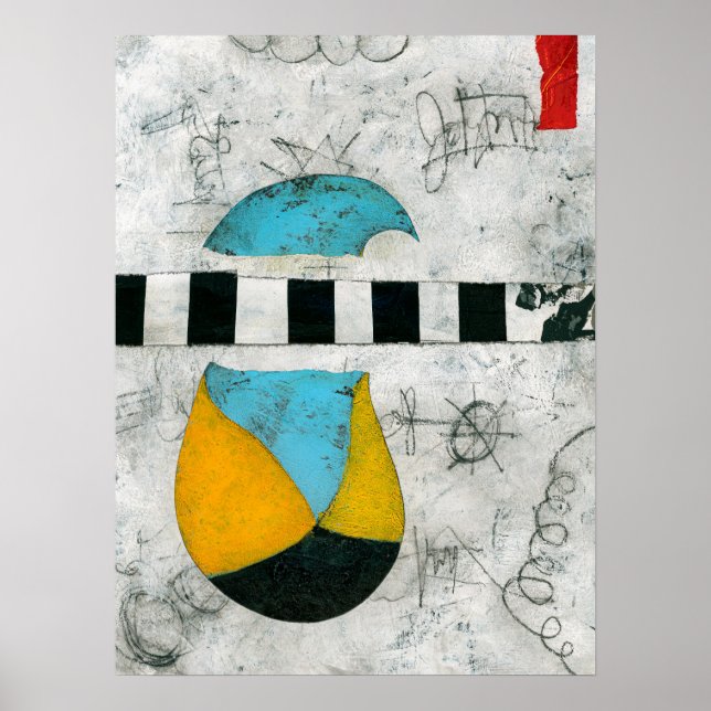 Você não me conhece Poster Wall Art (Frente)