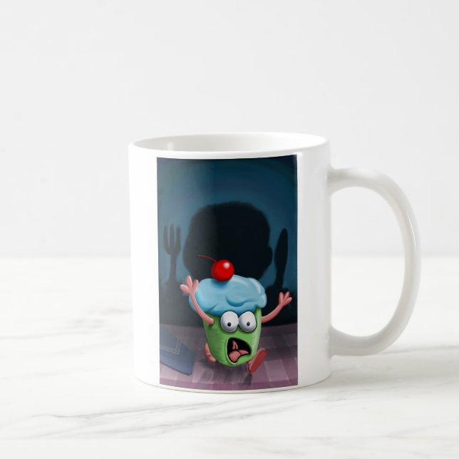 Você não pode se esconder da caneca do Muffin (Direita)
