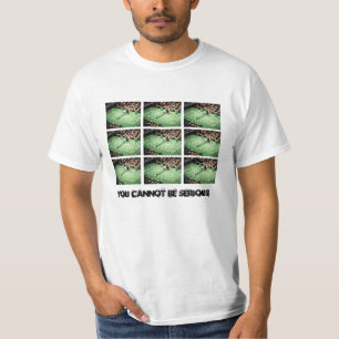 Você não pode ser sério! T-shirt do tênis