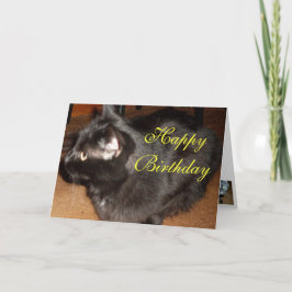VOCÊ PENSOU-ME ESQUECERIA? Cartão de BIRTHADAY