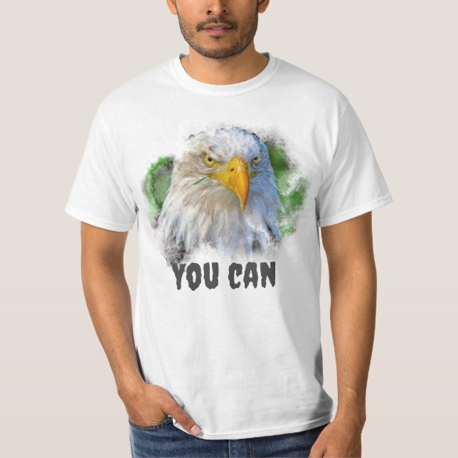 Você pode águar camiseta masculina (Frente)