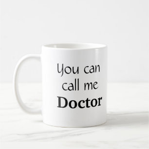 Você pode chamar-me caneca de café do presente d