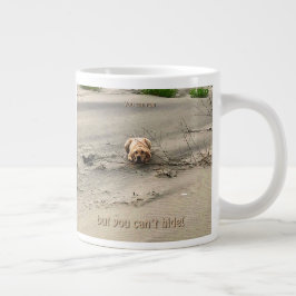 Você pode correr, mas não pode esconder caneca