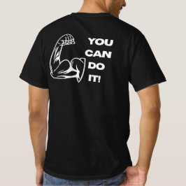 Você Pode Fazer Isso Fitness Motivação Camiseta de
