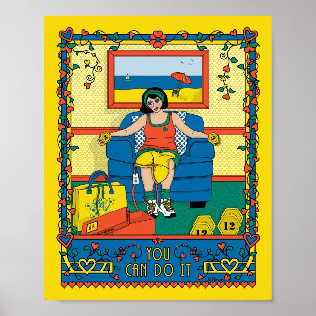 Você pode fazer o Poster It_B_8x10 (Frente)