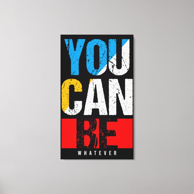 Você pode manter ou Design seu próprio - Canvas (B (Frente)