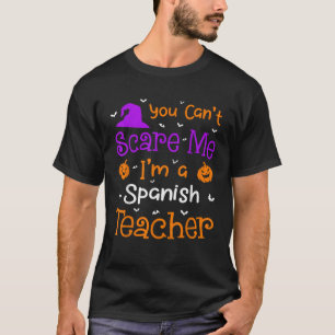 Você Pode Me Assustar Camisa Engraçada Professora 