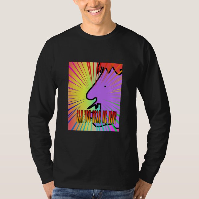 Você Pode Me Ouvir Agora? Camisa T De Folga Longa (Frente)
