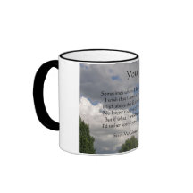 Você poema, caneca da campainha