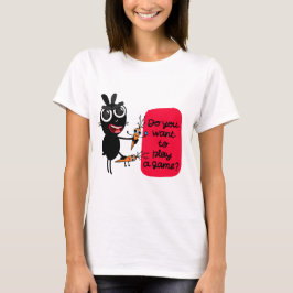 Você quer jogar um jogo? Bunny T-shirt
