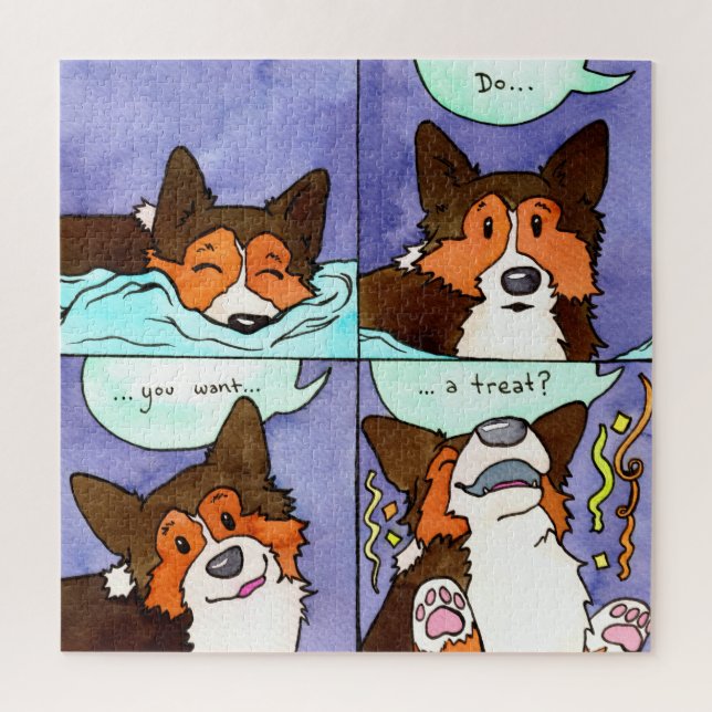 "Você Quer Um Tratado?" Engraçado Quebra-cabeça (Vertical)