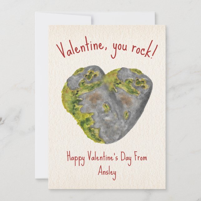 Você Rock Heart Kids Classroom Namorados (Frente)