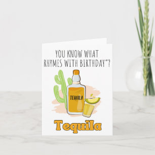 Você Sabe O Que Tequila Puma Cartão De Aniversário
