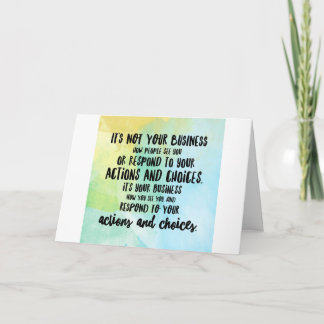 Você seja você, querida - cartão de Natal