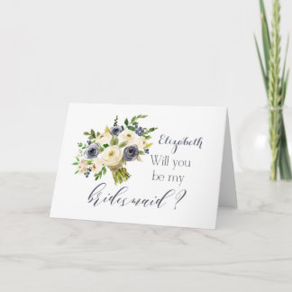 Você será meu azul francês do cartão da dama de