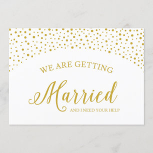 Você será meu cartão da proposta da festa de