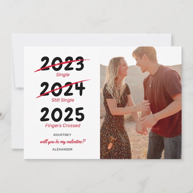 Você Será Meu Cartão De Férias Do Namorados? (Frente)