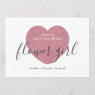 Você Será Meu Cartão De Menina De Flor - Brilhante