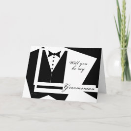 Você será meu cartão de Padrinho de casamento?