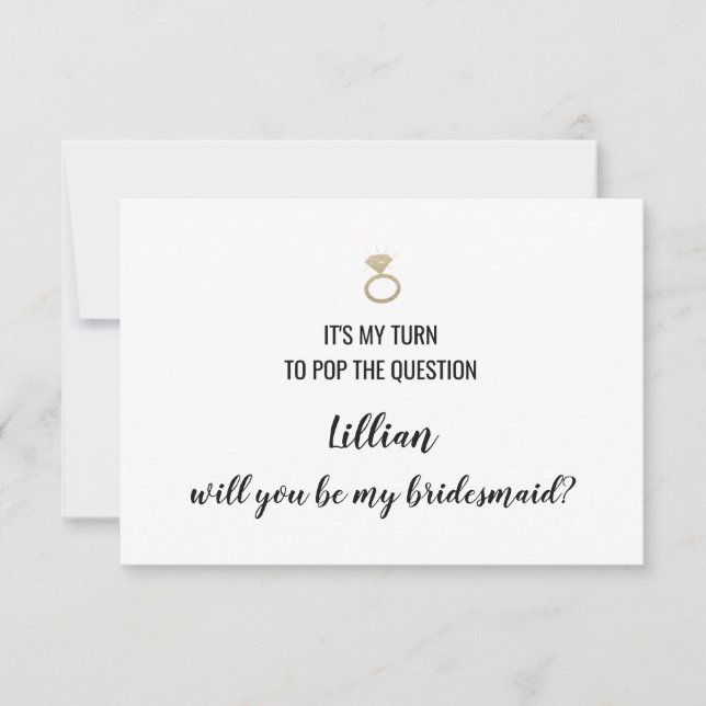 Você Será Meu Cartão De Porta - Pop Da Pergunta (Frente)