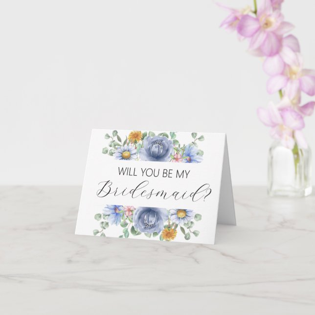Você será meu cartão de proposta da Bridesmaid? (Orquídea)