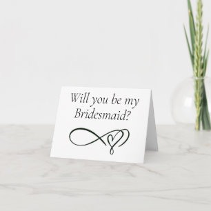 Você será meu cartão de proposta da Bridesmaid?