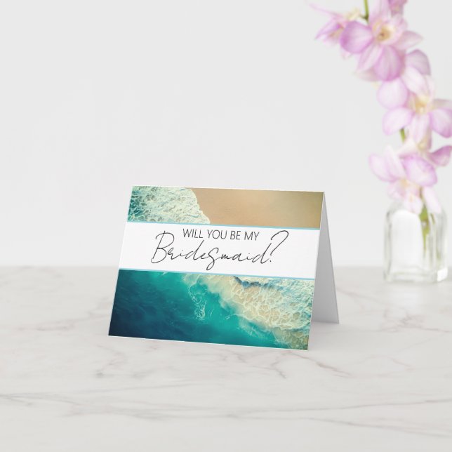 Você será meu cartão de proposta da Bridesmaid? (Orquídea)