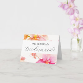 Você será meu cartão de proposta da Bridesmaid?