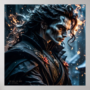 Você será meu - IA Fantasy Digital Art Impressão