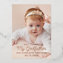Você Será Minha Classe De Padrinho Personalizada F