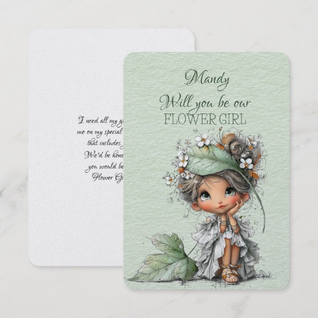 Você Será Minha Dama de Flores (Frente/Verso)