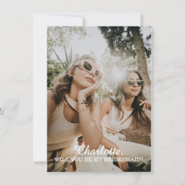 Você Será Minha Dama de Honra Cartão de Proposta p