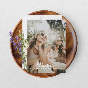 Você Será Minha Dama de Honra Cartão de Proposta p