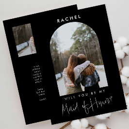 Você será minha foto minimalista Madrinha de casam