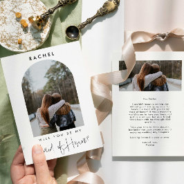 Você será minha foto minimalista Madrinha de casam