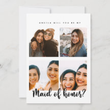 Você será minha madrinha de casamento?