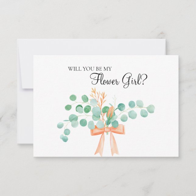 Você Será Minha Menina De Flor Eucalyptus Green Pe (Frente)