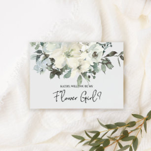 Você Será Minha Menina de Flores Floral Marfim Bra