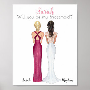 Você será minha poster de Bridesmaid?