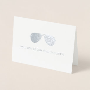 Você será nosso cartão de segurança do anel -
