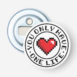 Você Só Tem Um Jogo De Vídeo De Coração De Pixel