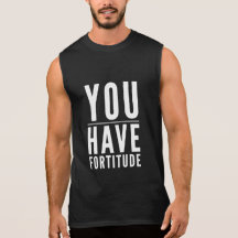 Você tem a camisa sem mangas inspirador da