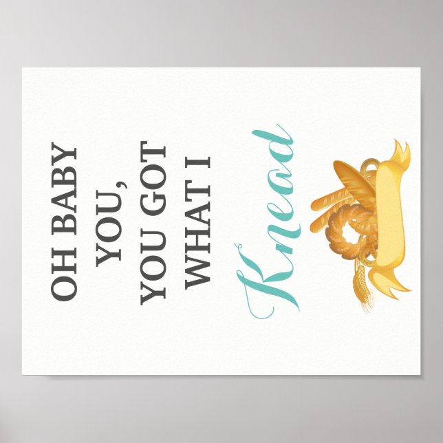 Você tem o que eu preciso de Poster de cozinha (Frente)