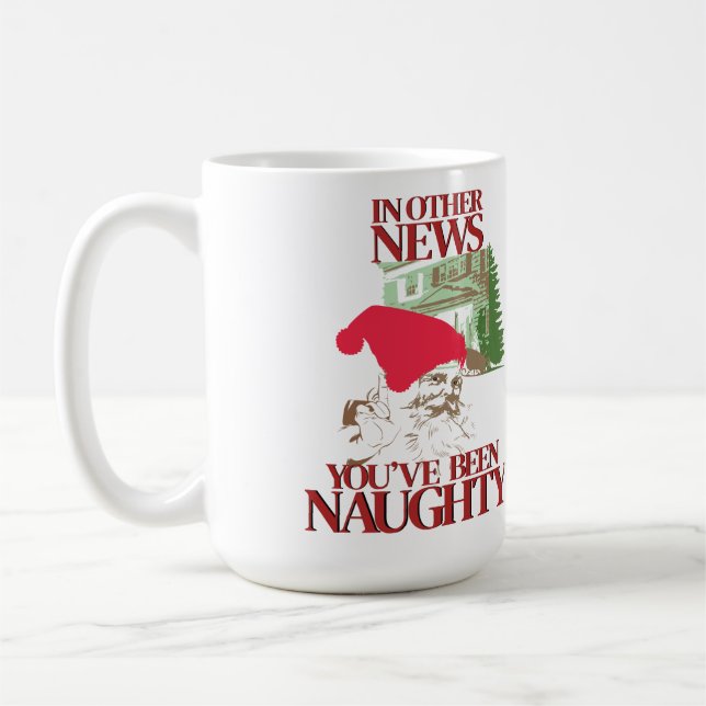  Você tem sido uma caneca de Papais noeis de Natal (Esquerda)