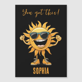 Você tem um Sol engraçado com óculos escuros