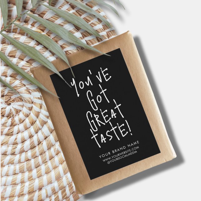 Você tem uma caixa de selo de embalagem de rótulo  (Criador carregado)