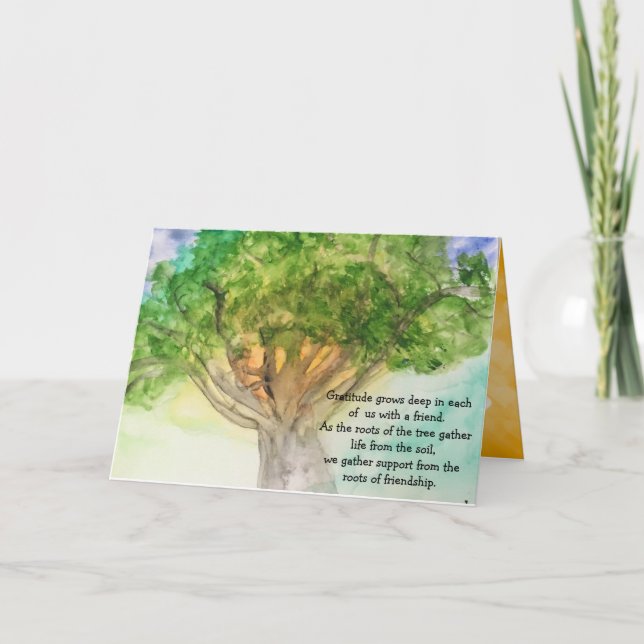 Você Tocou No Nosso Coração, Cartões de agradecime (Frente)