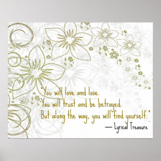 Você Vai Adorar Poster Motivacional Autodescoberta