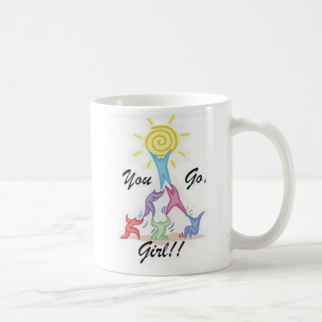 Você vai caneca da menina (Direita)